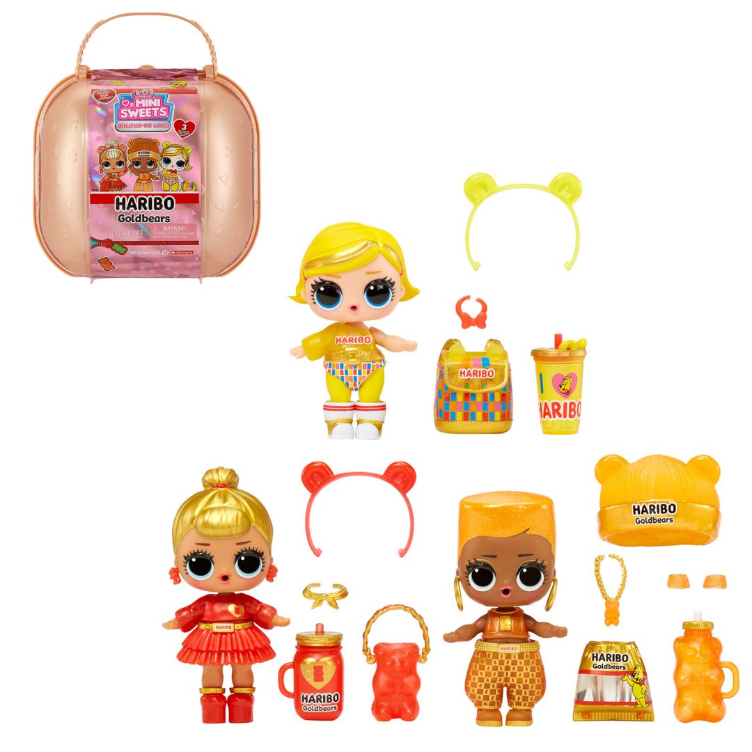 Ігровий набір з лялькою L.O.L. SURPRISE! серії "Loves Mini Sweets HARIBO DELUXE" – ЗОЛОТІ ВЕДМЕДИКИ