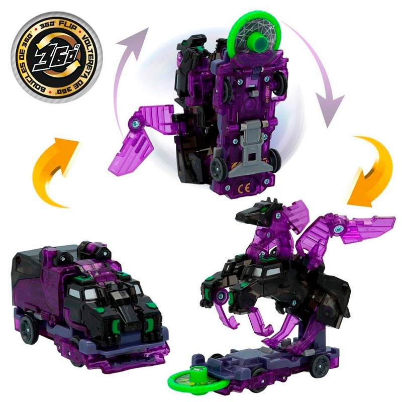 Машинка-трансформер SCREECHERS WILD! L 2 - НАЙТВІЖН