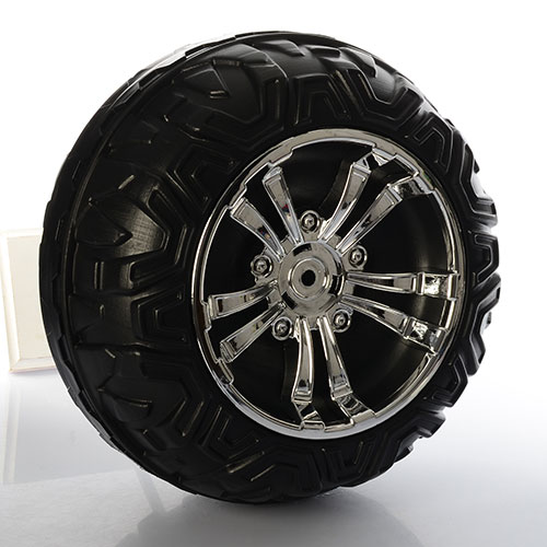 Колесо M 3454 R-WHEEL пластик, заднє з перехідником для електромобіля M 3454.
