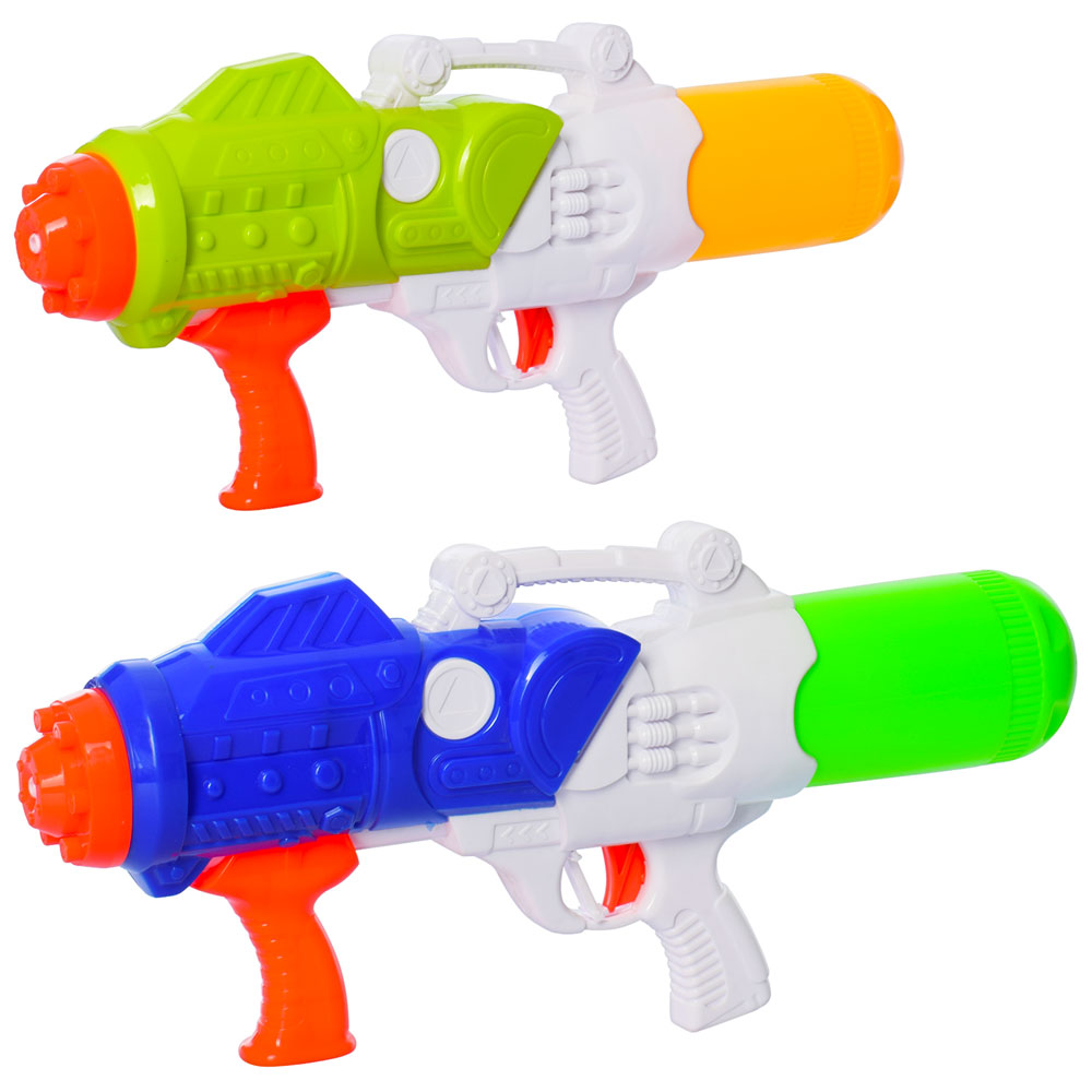 Водяний бластер MR 0201 помпа, розмір великий, 2 кольори, кул., 27,5-58-9 см.