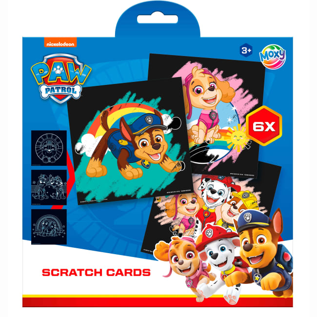 Moxy Paw Patrol Набір для творчості "Скретч-картки", арт.723382