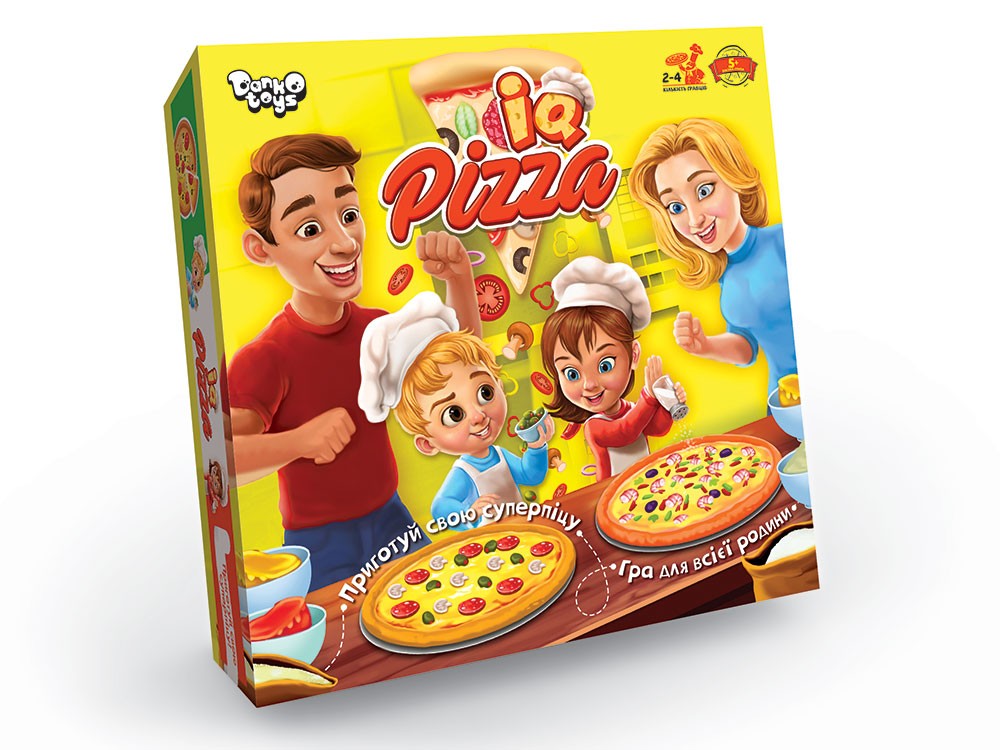 Настільна розважальна гра "IQ Pizza" укр