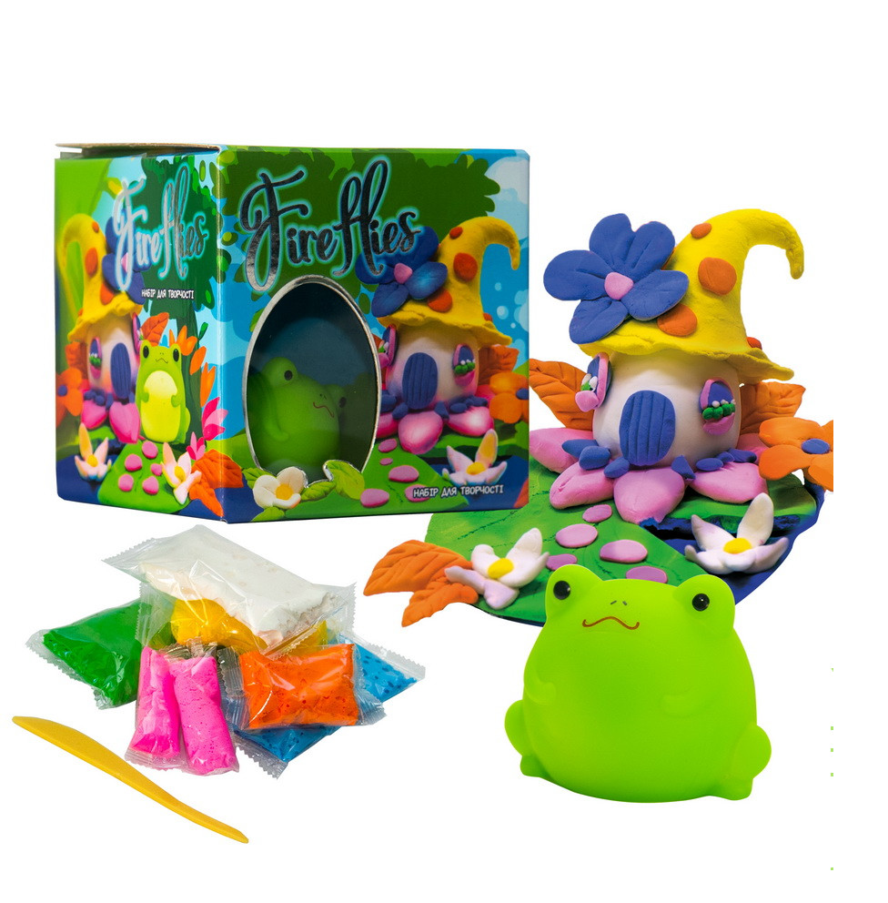 Набір для творчості 30413 (укр) "Fireflies - жабеня", в кор-ці 11,5-11,3-11,5 см