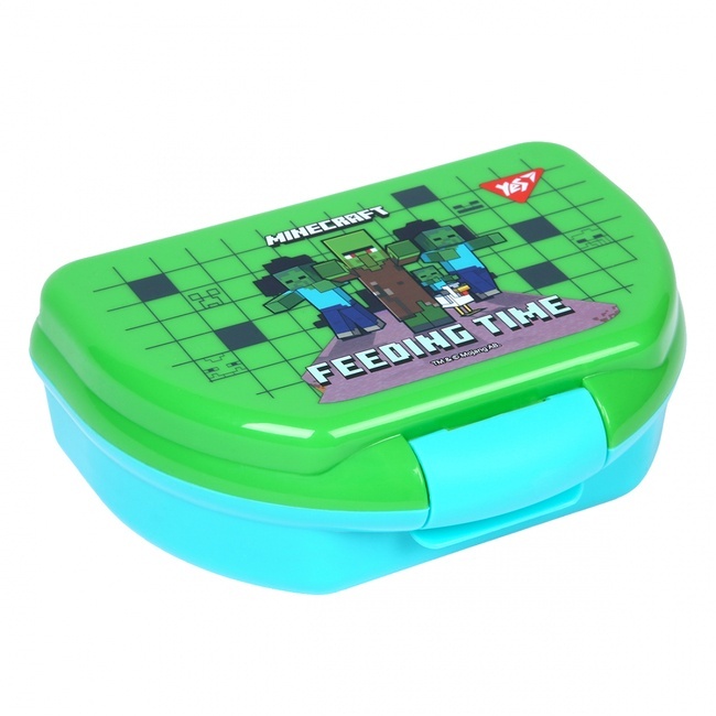 Контeйнер Yes "Minecraft" 350 мл, зелений