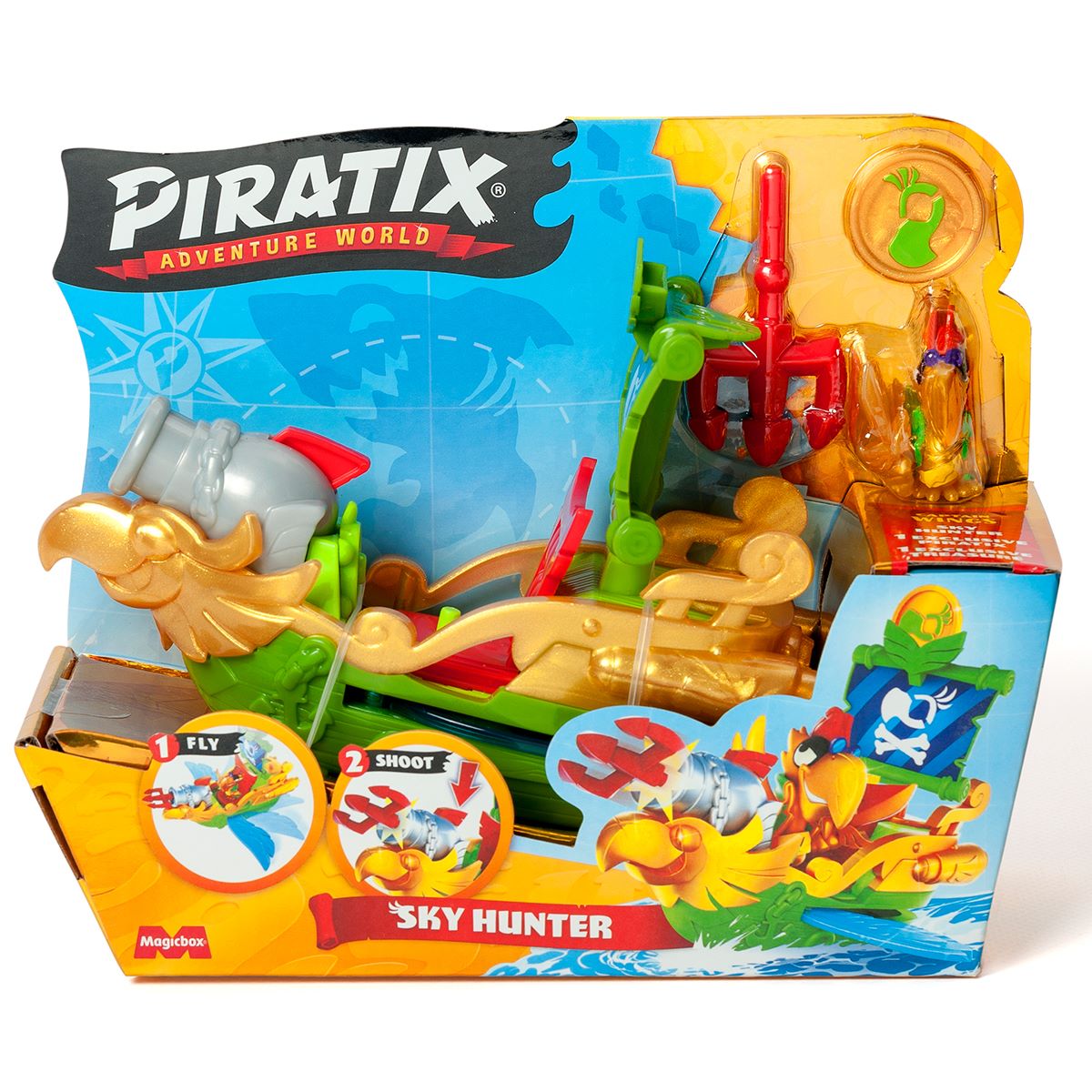 Ігровий набір PIRATIX S - ПІРАТСЬКИЙ КОРАБЕЛЬ НЕБЕСНИЙ МИСЛИВЕЦЬ