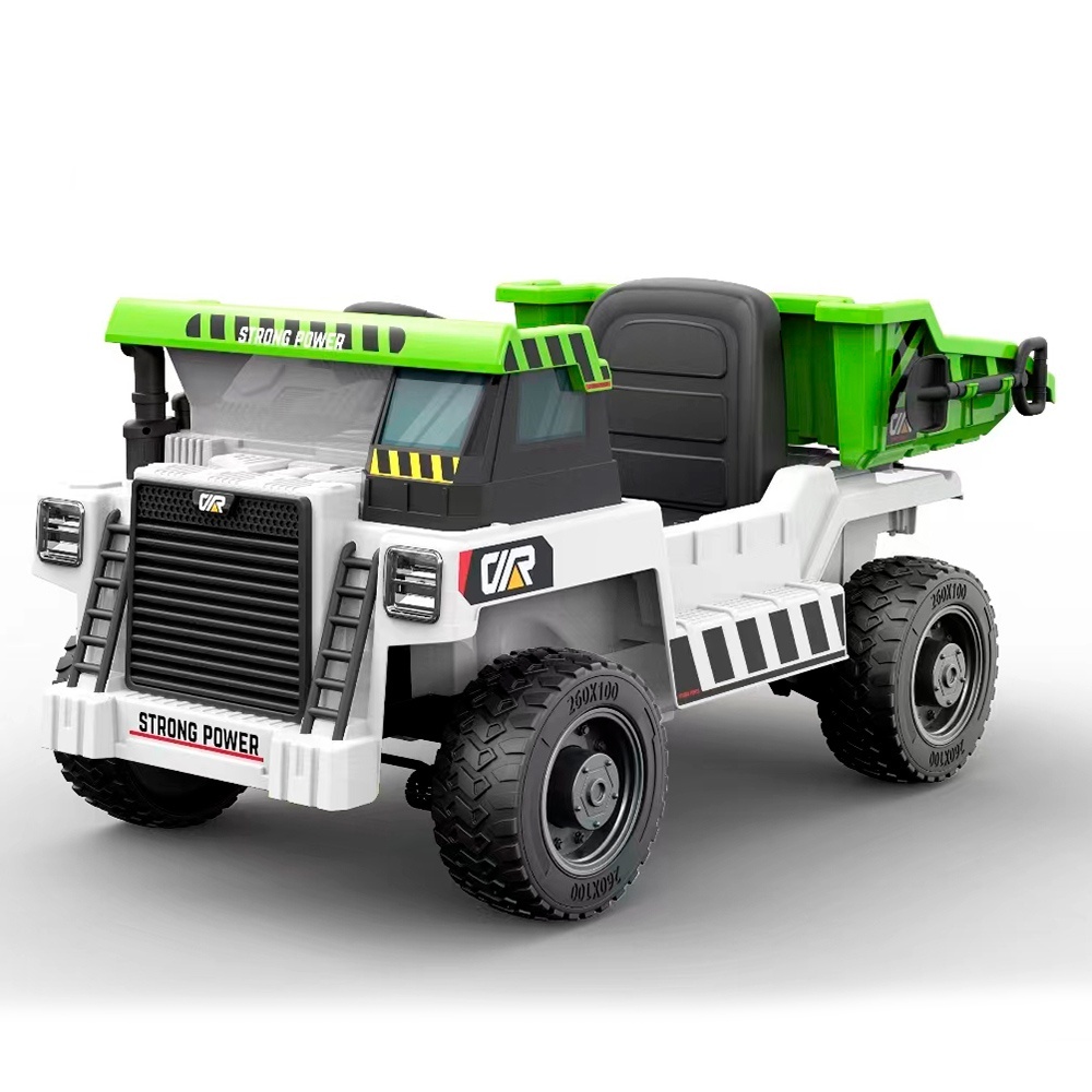 Вантажівка JS3198EBLR-1 радіок.2,4G,4мот.(2х35W,2х18W),1акум.12V9AH,шкір.сид.,MP3,USB,кол.EVA,білий.