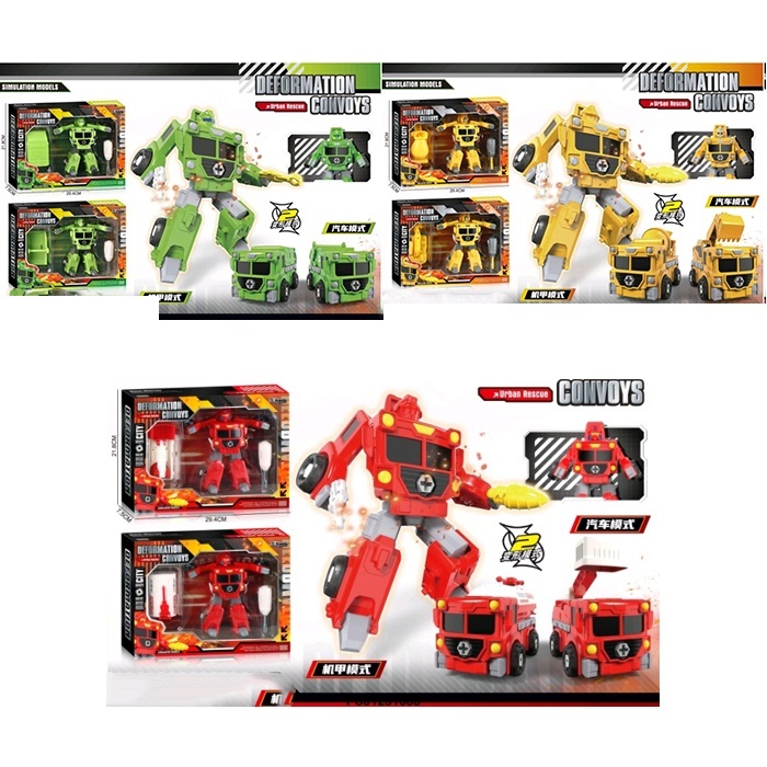 Конструктор 0812B-121-122-123 (72шт) на шурупах, 2в1(робот 15см+транспорт), 6 видів, в кор-ці, 29,5-22-7,5см