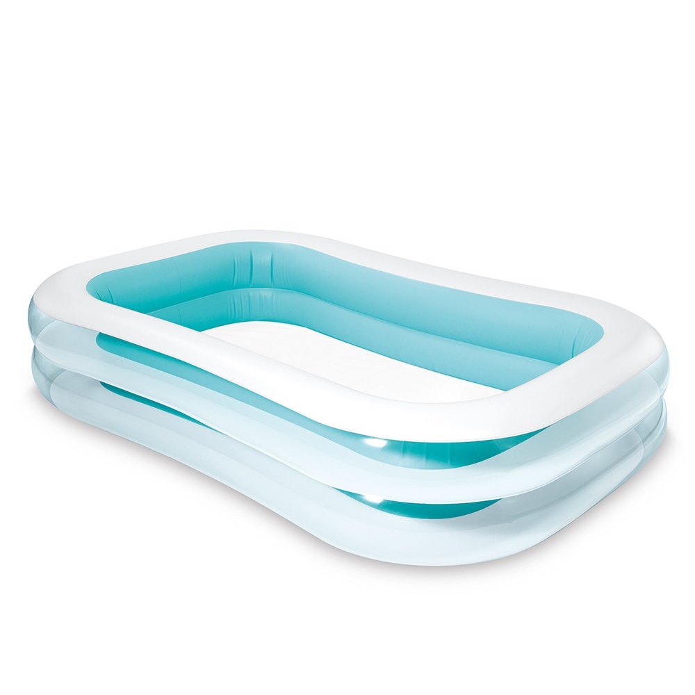 Басейн сімейний 56483 прямокут., 749л., злив.клап., рем.запл., кор., 262-175-56 см.