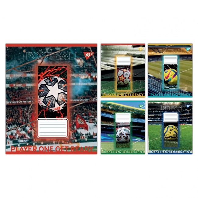 А5/48 кл. Yes Football stadium, зошит учнівський загальний