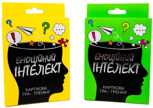 Карткова гра Strateg Емоційний інтелект розважальна тренінг українською мовою (30237)