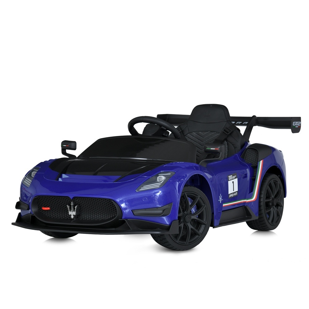 Машина M 5105EBLR-4 радіок.2,4G,4мот.(2х25W,2х35W),1акум.12V7AH,MP3,BT,USB,EVA,TF,муз.,світло,синій