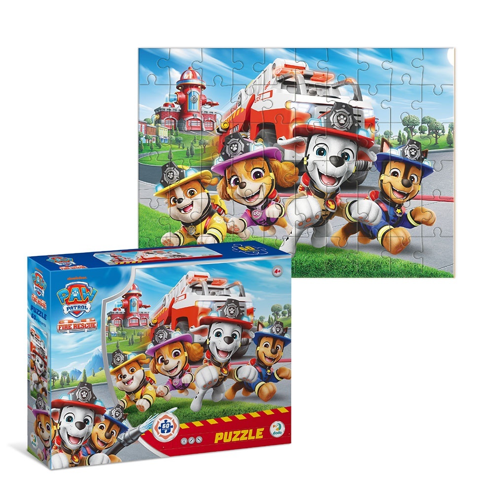 Пазл на 60 елементів Paw Patrol. Пожежно-рятувальна станція