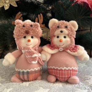 Фігура новорічна "Snowman" 18см R90763