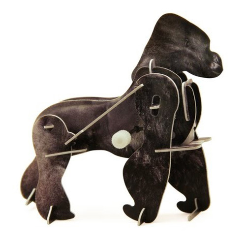 Рухливий 3D пазл "Горила"