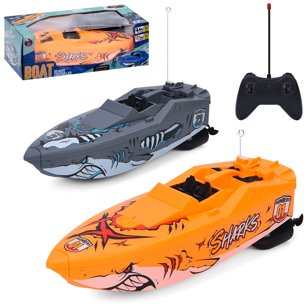 Катер 0036-9р/к, 26см, 2 види, на бат-ці, в кор-ці, 26-9,5-12см