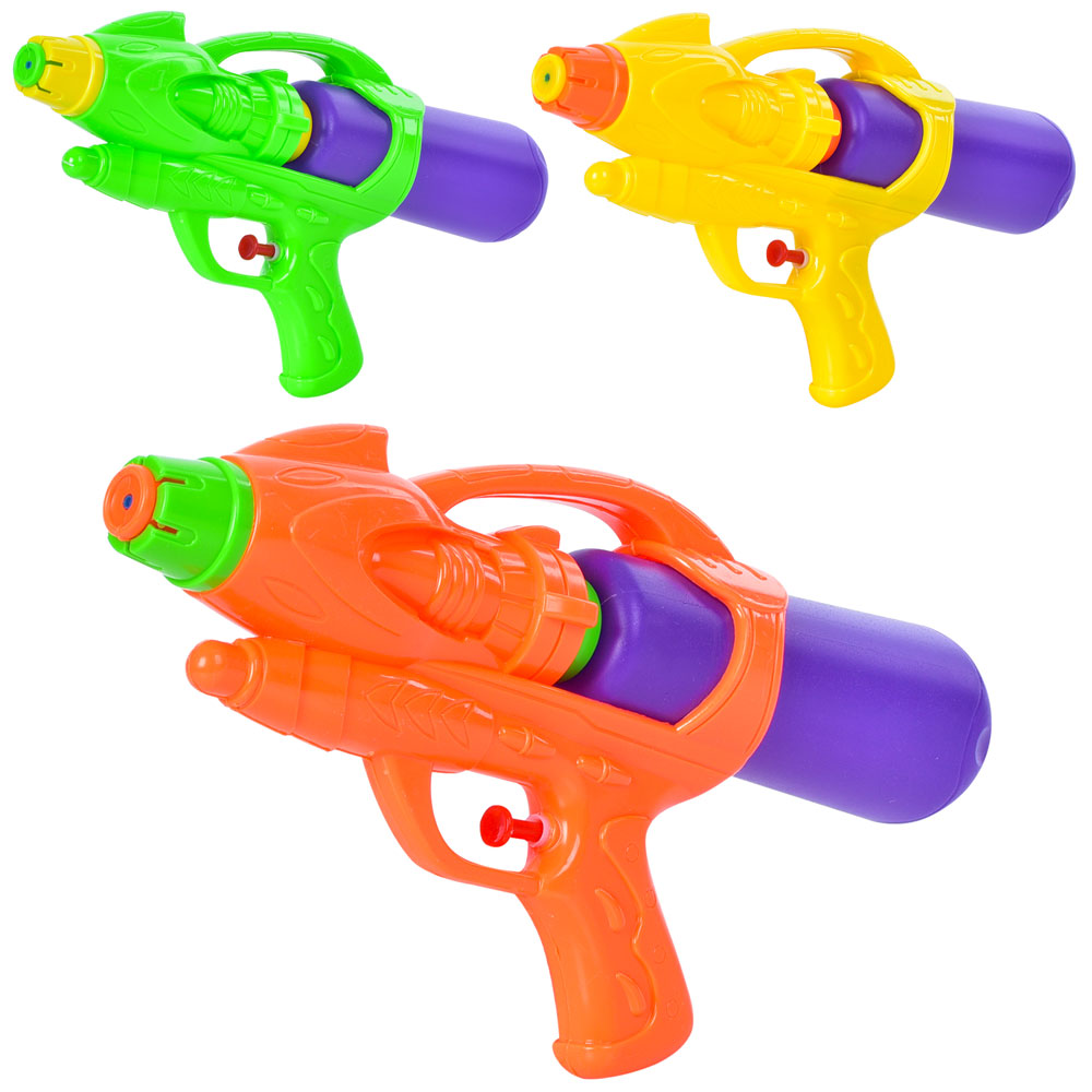 Водяний пістолет MR 1044 розмір середній, 3 кольори, кул., 35-19-5 см.