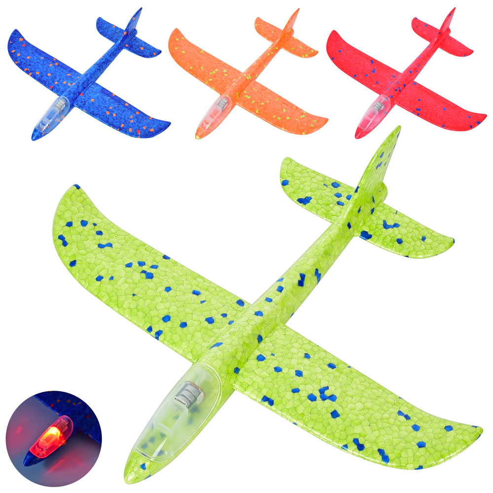 Літак 22-1 4 кольори, бат., світло, кул., 28,5-11-3 см.
