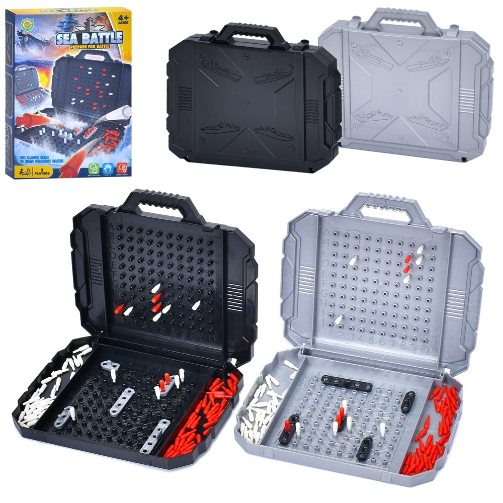 Настільна гра 1292 морський бій, 2 ігрових поля, кор., 23,5-17-5 см.