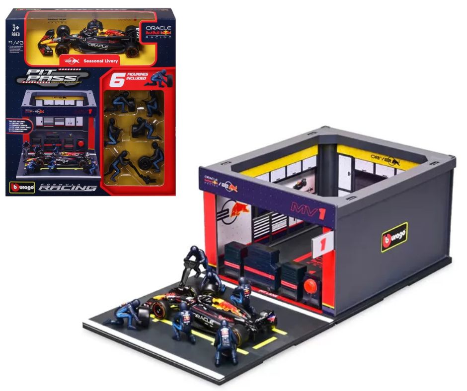 Ігровий набір - PIT PASS ORACLE RED BULL RACING RB20 (1:43)