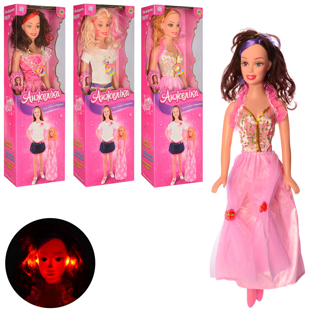 Лялька A1845 I UA зростова, мікс видів, муз. (укр. пісня), світло, бат. (таб.), кор., 65-22-10 см.