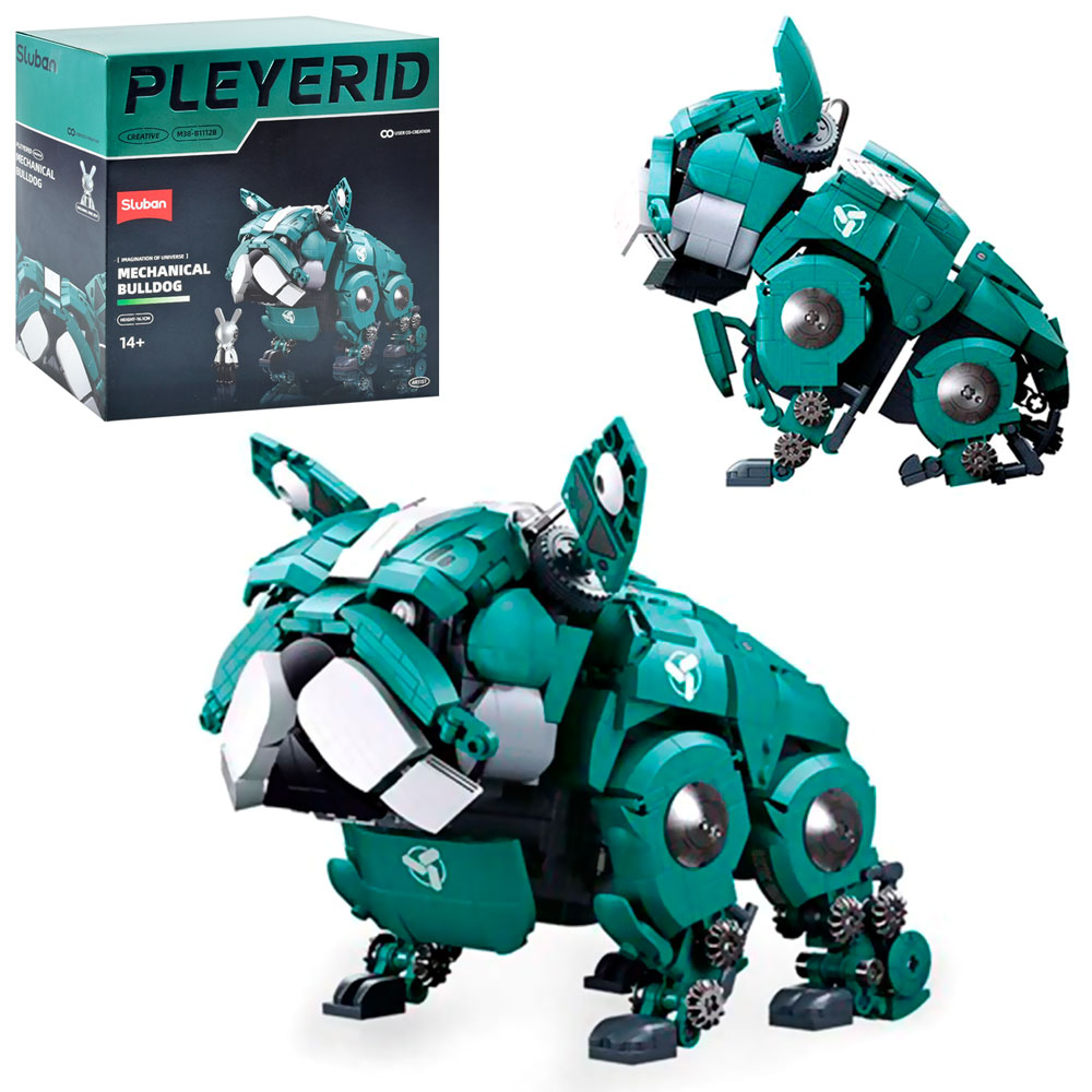 Конструктор SLUBAN M38-B1112B "Playerid": Собака, 890 дет.