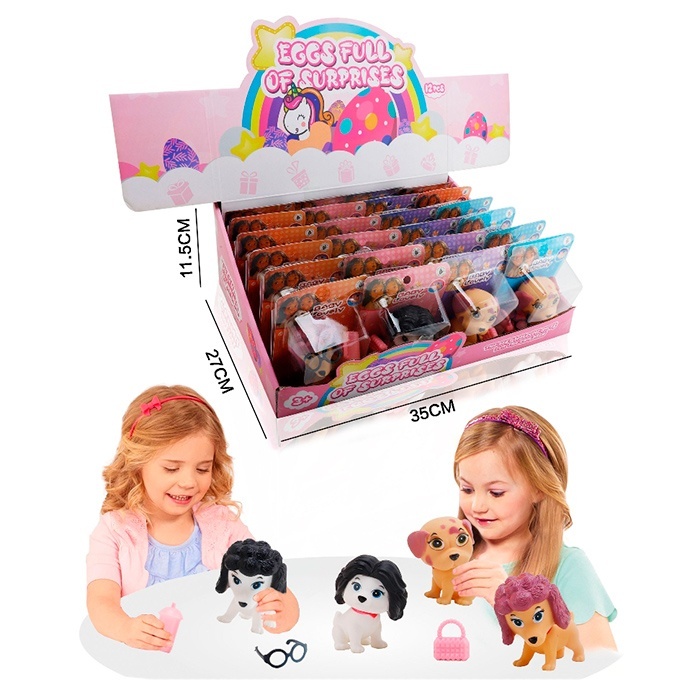 Собака LD6038K19  окуляри, сумка, пляшечка, мікс видів, лист, 24шт., в диспл., 35-11,5-27,5см.