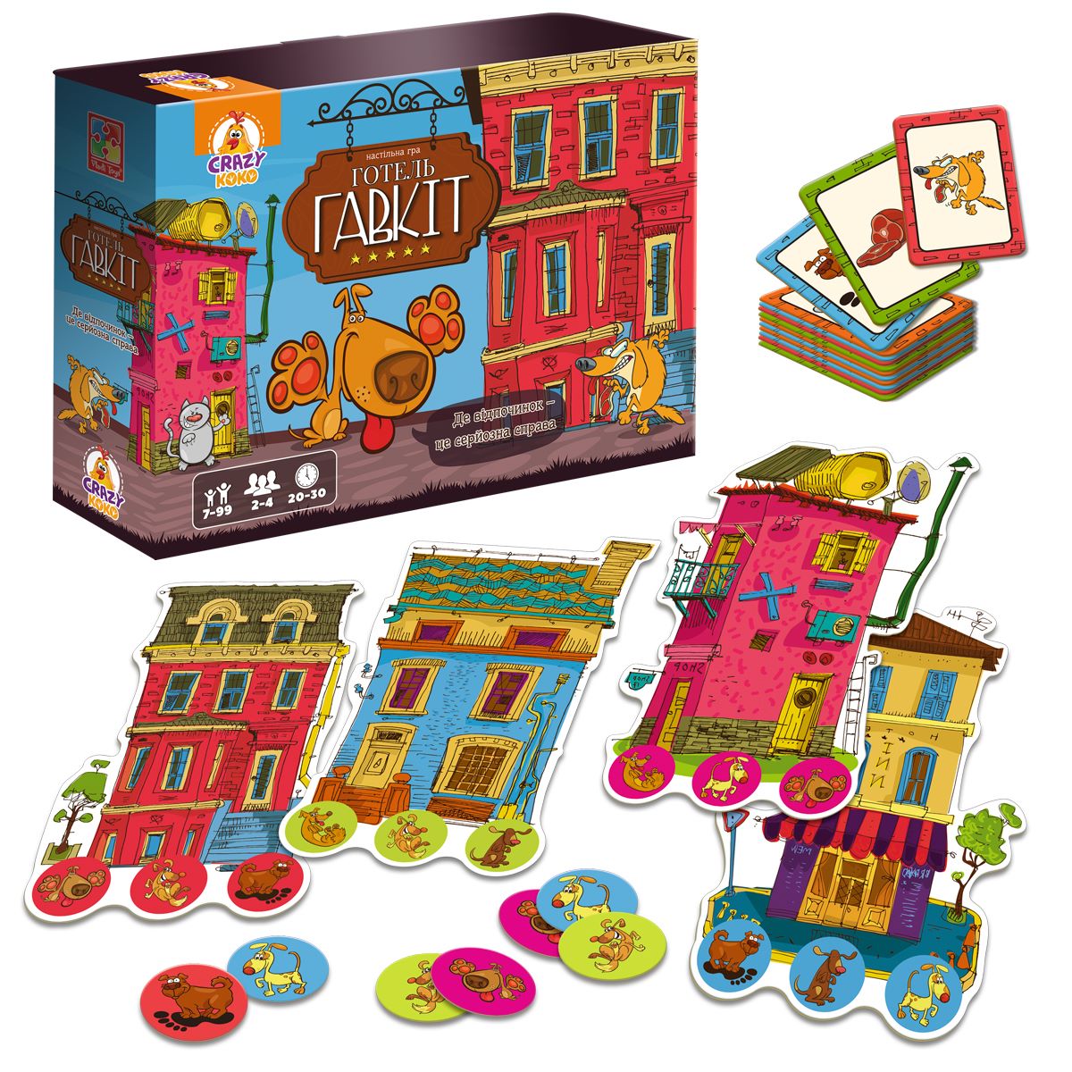 Гра настільна Vladi Toys розважальна. Готель "Гавкіт" VT8055-43