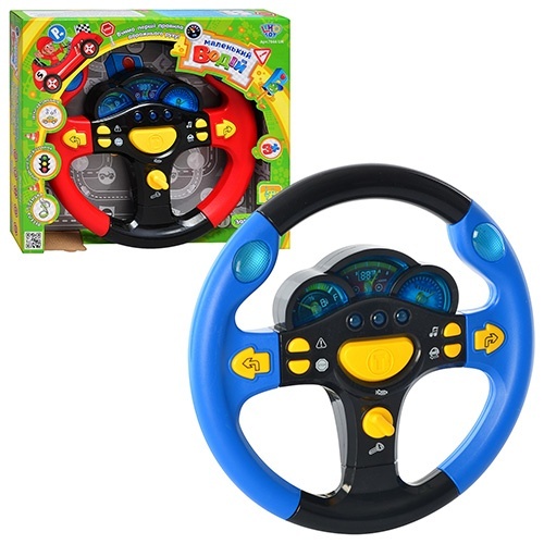 Кермо JT 7044 UK укр. мова, 2 кольори, муз., світло, бат., кор., 29,5-26-5 см.