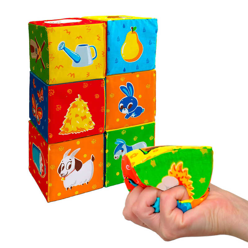 Фотография 1 товарной позиции интернет-магазина детских игрушек www.smarttoys.com.ua гр Набір MC090601-05 кубиків 