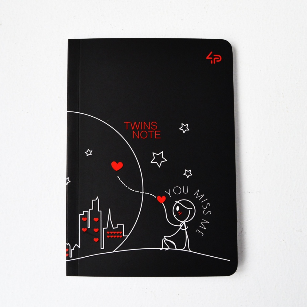 Блокнот TM Profiplan "Twins series" miss you, А5