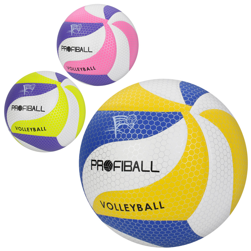 М'яч волейбольний MS 4699 PU, 3 кольори, кул., 260-280 гр.