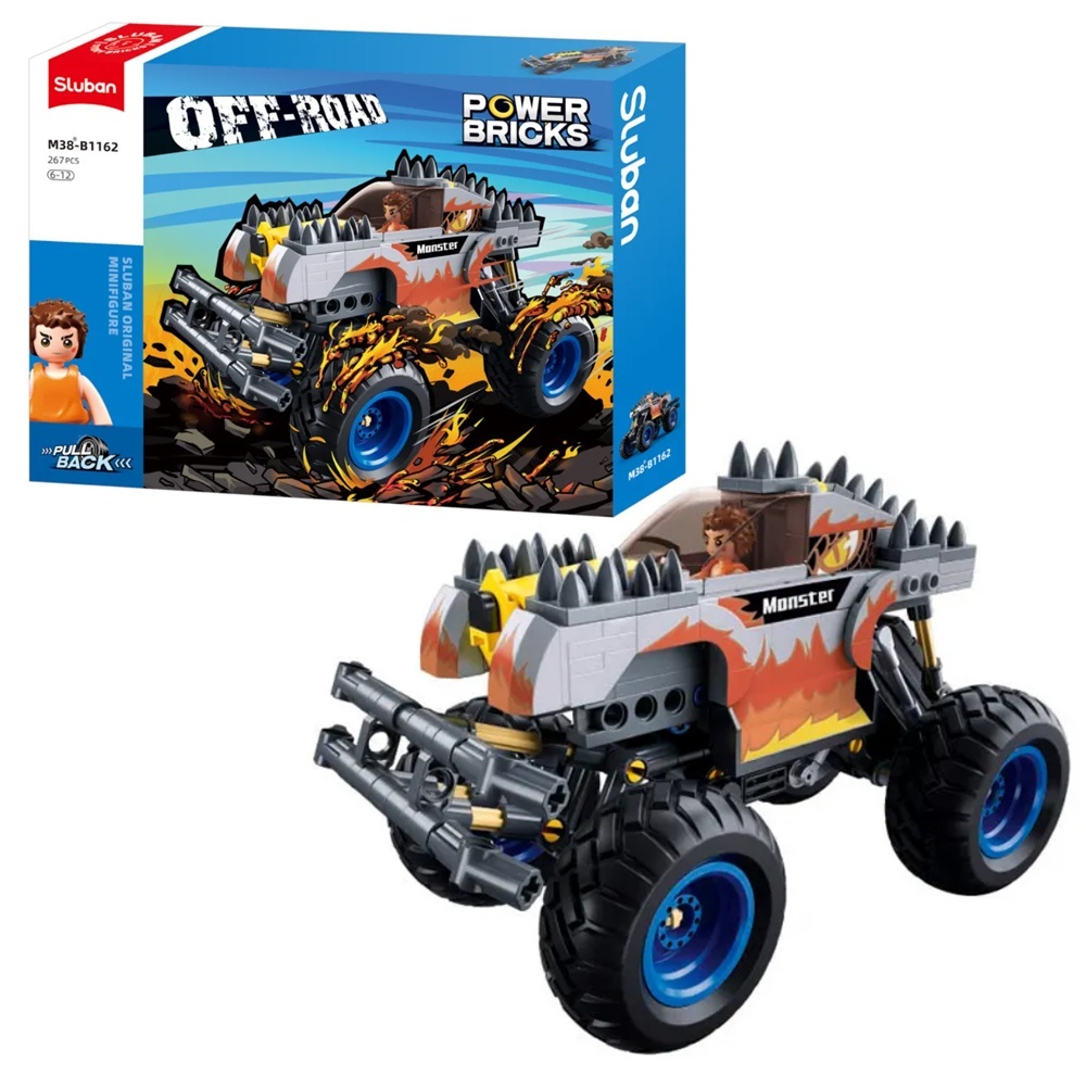 Конструктор SLUBAN M38-B1162 "Power bricks": Позашляховик, 267 дет.