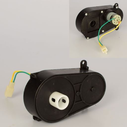 Рульовий редуктор M 4560-ST GEAR для джипа M 4560, отвір для осі 10мм.,12V, RPM7000, довж.14см.