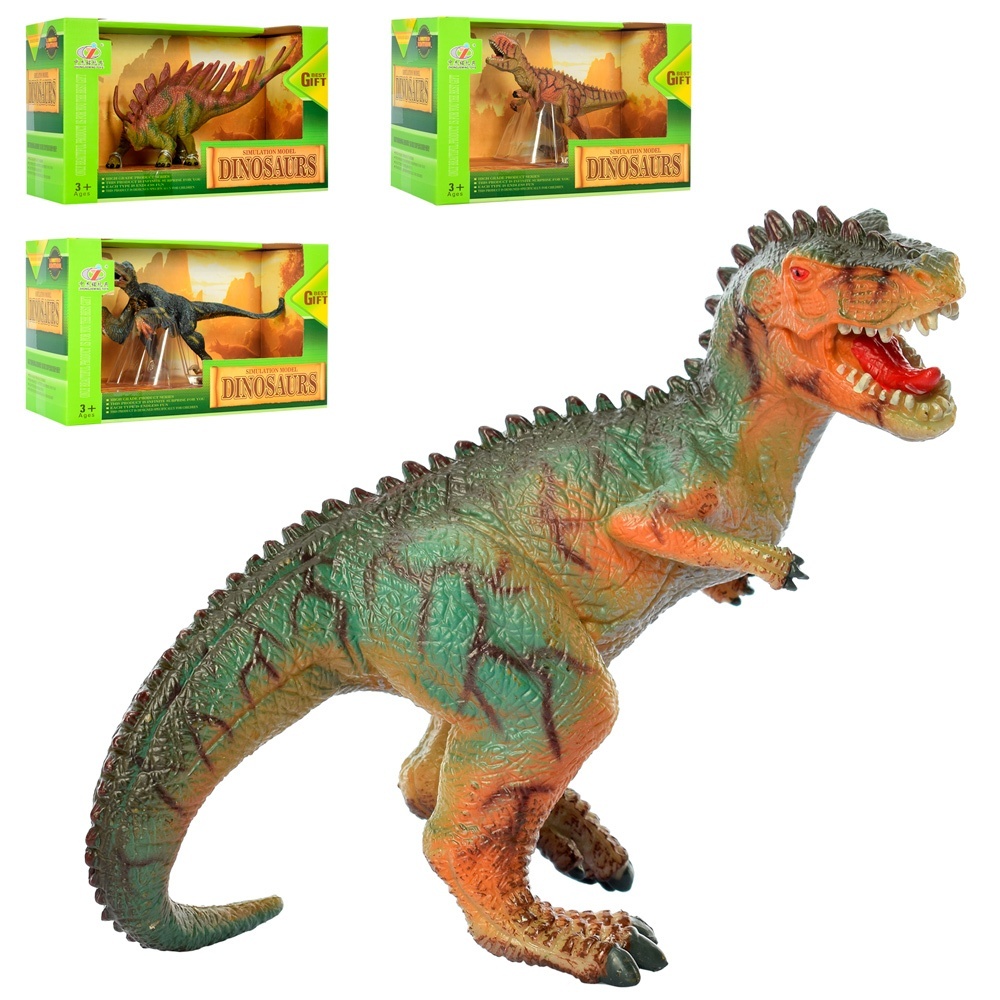 Фотография 1 товарной позиции интернет-магазина детских игрушек www.smarttoys.com.ua Динозавр Q9899-B22 4 види, кор., 22-13-9,5 см.