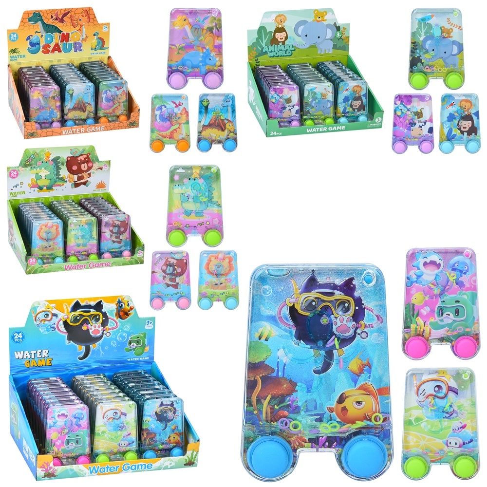 Водяна гра 258-B-L-P-Q24 4 види диспл., 24 шт. (3 види) в диспл., 32,5-21,5-14 см.