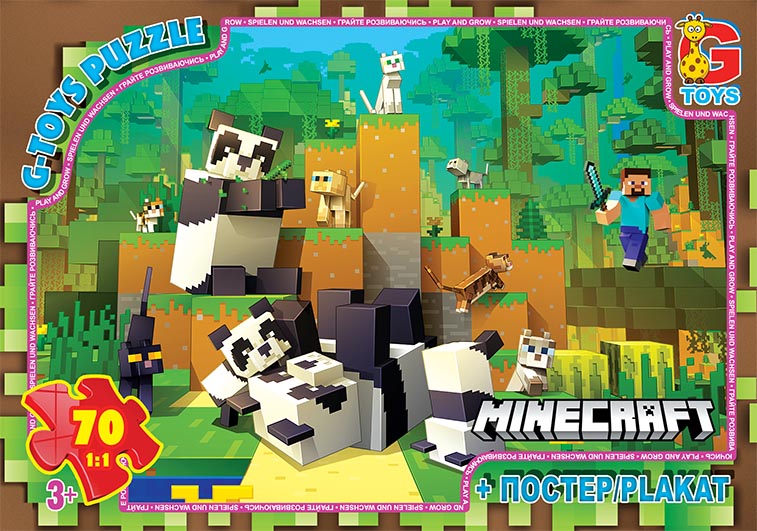 Пазл із серії "Minecraft" (Майнкрафт).MC801