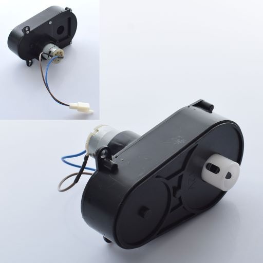 Рульовий редуктор M 4181-ST GEAR для електромоб. M 4181, отвір для осі10мм., 12V, RPM4000, довж.14см