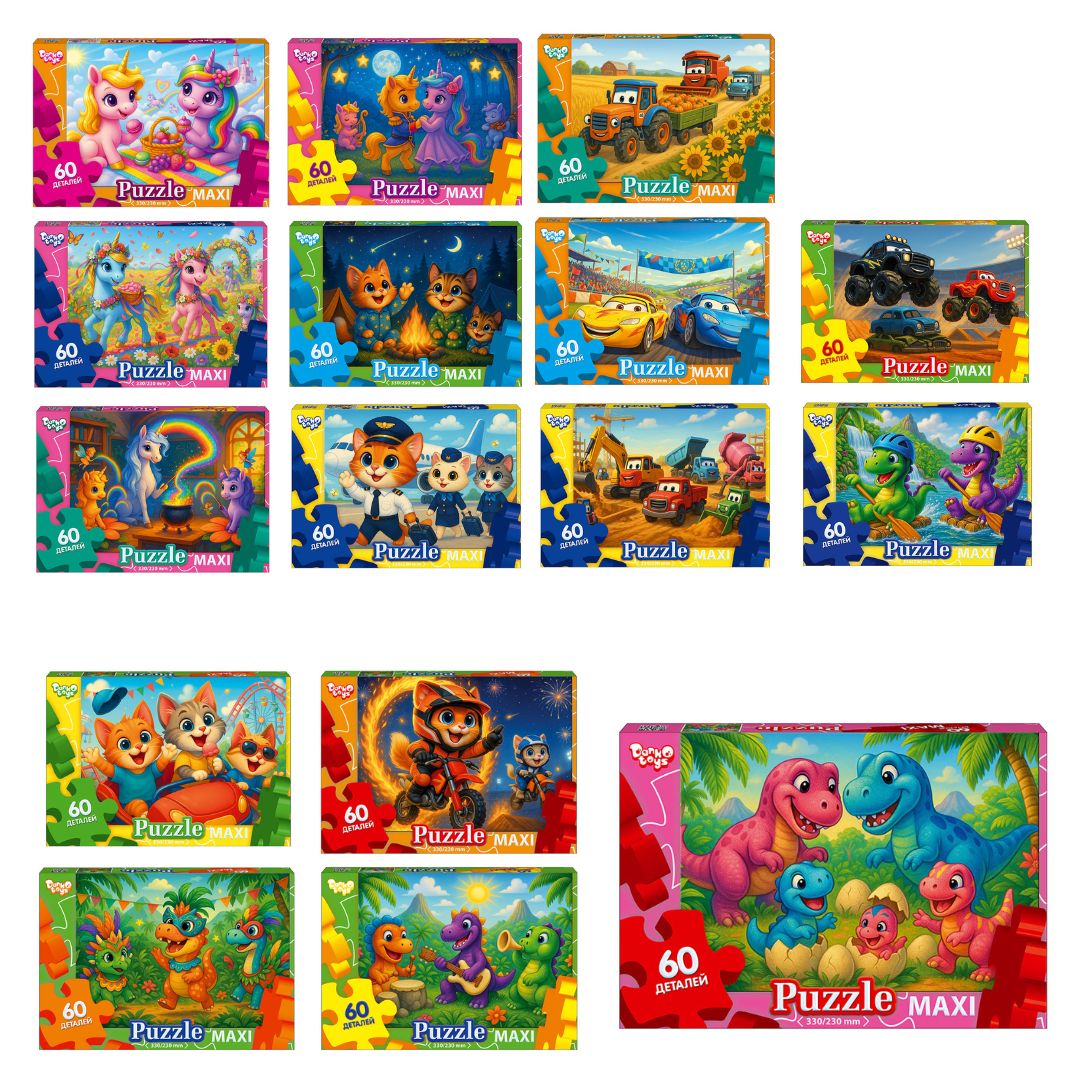 Пазли 60 ел. максі с.12 (16)