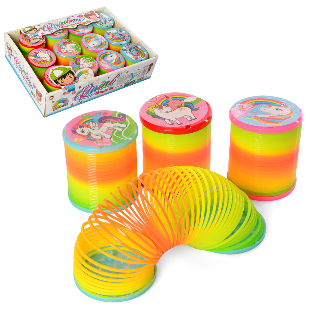 Пружинка B6012-DG-YG 12 шт. (мікс видів) в диспл., 25,5-19,5-6,5 см.