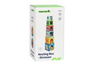 Дерев'яна іграшка TF192 куб-картон (набір 6 шт.), динозаври 6шт, 12 дет., кор., 14,5-26-14,5 см.