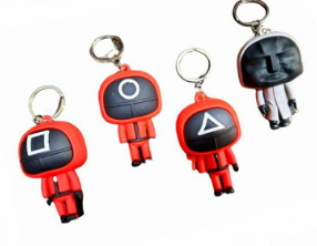 Брелок "Гра В Кальмари" гума 3113-1