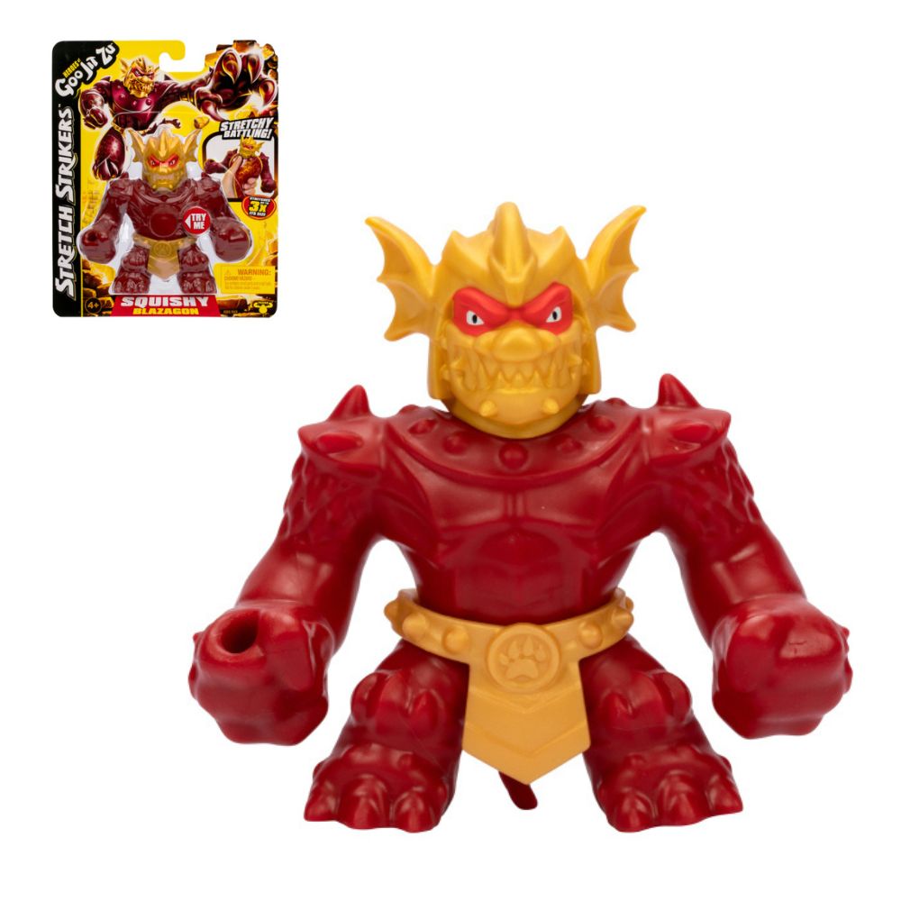 Герої Гуджитсу. Фігурка, що розтягується Блейзагон (Стретч Страйкерс). ТМ "GooJitZu"