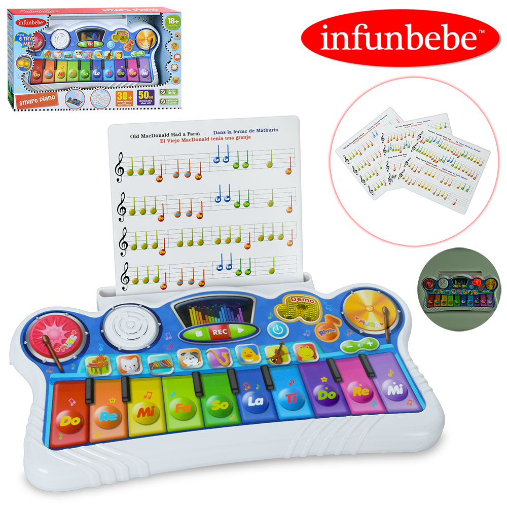 Піаніно LS3030 звуки тварин, звуки музич. інструментів, запис, муз., світло, бат., кор., 38,5-22-5см