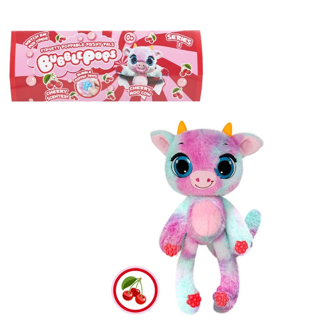 Bubble Pops М’яка іграшка "Вишнева корівка", 2312004/10