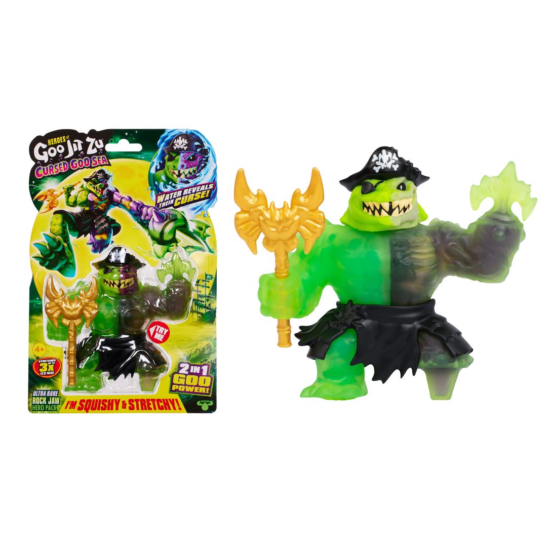 Герої Гуджитсу. Рідкісна фігурка, що розтягується Рок Джо (Кьорсд Гу Сі).ТМ "GooJitZu"