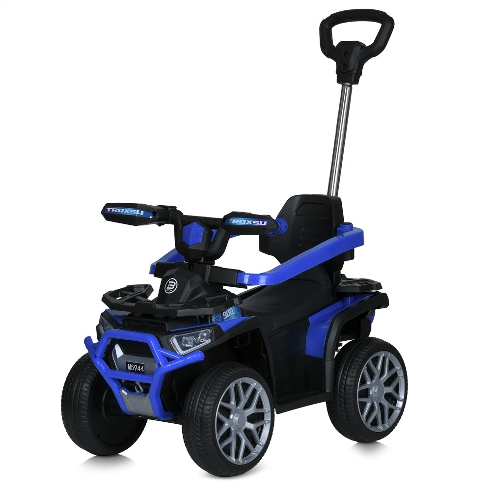 Квадроцикл M 5944EBLR-4 2,4G радіок.,3в1(кат.-толокар,бат.ручка),1*6V4AH,1*25W,ВТ,USB,муз,світ,синій
