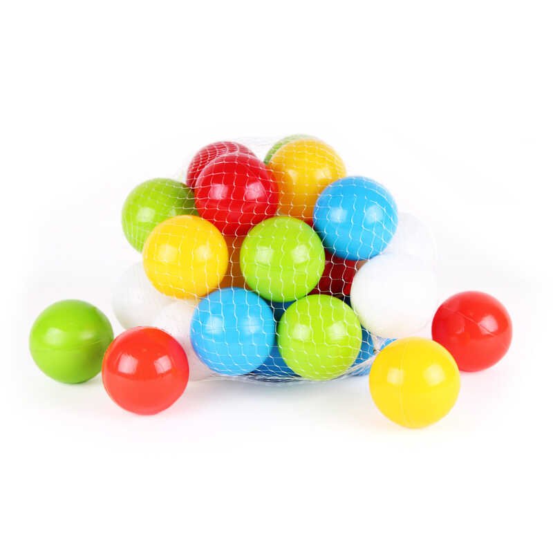 Фотография 1 товарной позиции интернет-магазина детских игрушек www.smarttoys.com.ua гр Набір кульок для сухих басейнів 5538 (2) 30 шт, 60 мм, 
