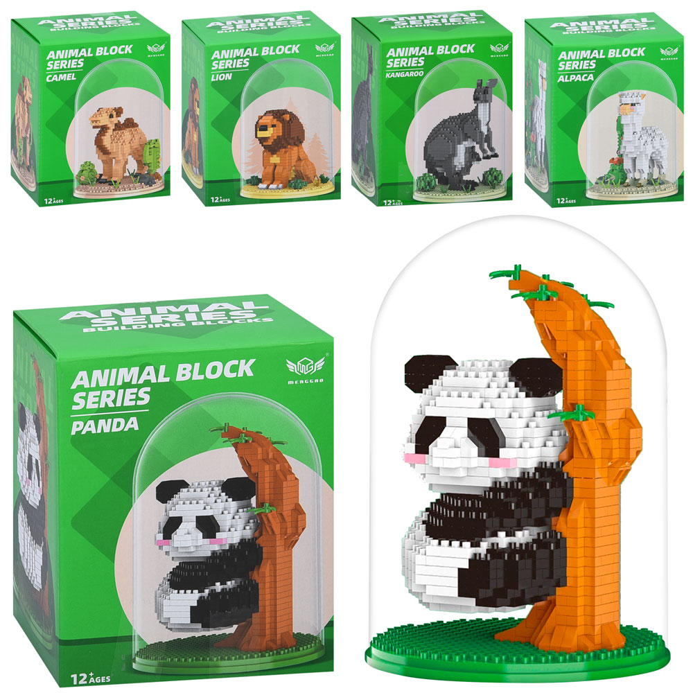 Конструктор MG1361B-MG1363F-MG1364F-MG1365A/Bтварина,колба,5 видів,в кор-ці13-17-13см