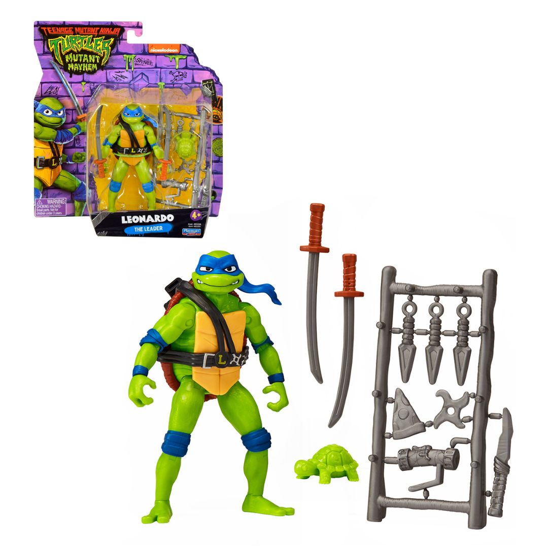 Ігрова фігурка серії «Черепашки-Ніндзя MOVIE III» – ЛЕОНАРДО
