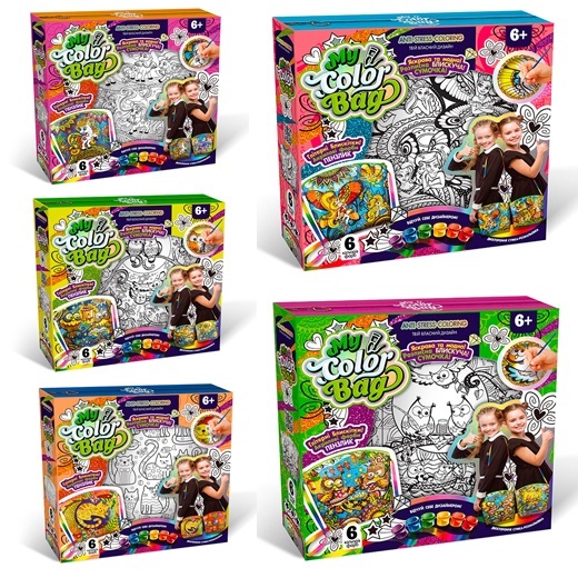 Набір креативної творчості "My Color Bag "сумка-розмальовка" міні укр